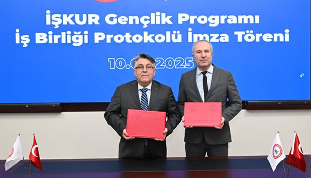 GENÇLİK PROGRAMI  İŞ BİRLİĞİ  PROTOKOLÜ İMZALANDI