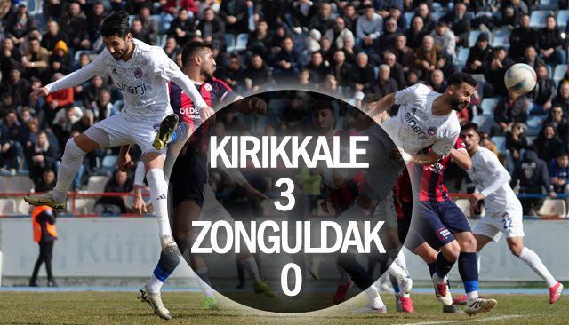 KIRIKKALE 3 - ZONGULDAK 0