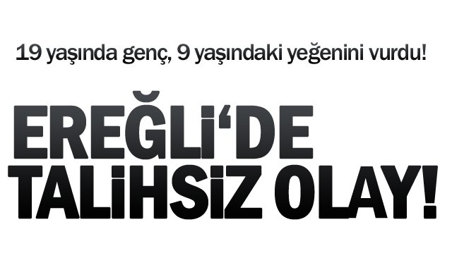 SİLAHLA OYUN OYNANMAYACAĞINI ACI ŞEKİLDE ÖĞRENDİ!