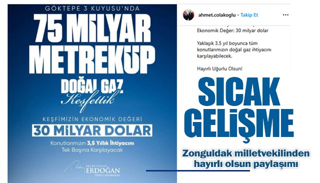 KARADENİZ´DE 30 MİLYAR DOLARLIK KEŞİF