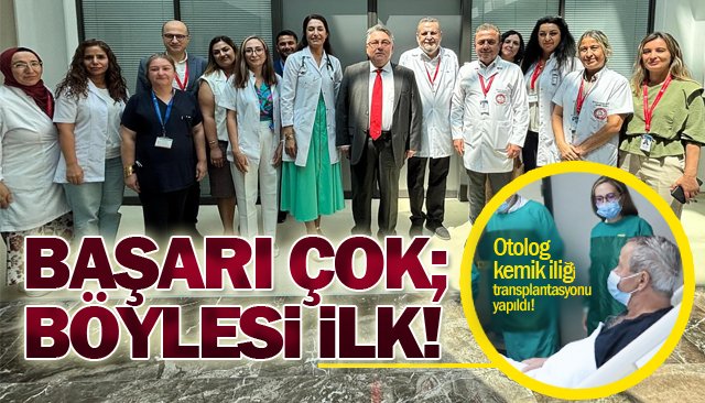 BAŞARI ÇOK;  BÖYLESİ İLK!