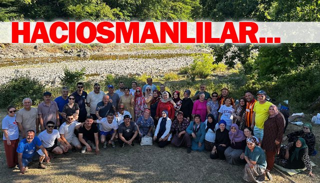 KÖYLÜLER PİKNİKTE BULUŞTU