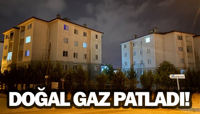 SİTEDE PATLAMA: 1 YARALI