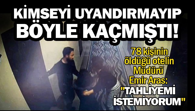 ´´TAHLİYEMİ İSTEMİYORUM´´