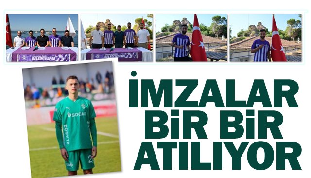Transferlerde son atılan imzalar...