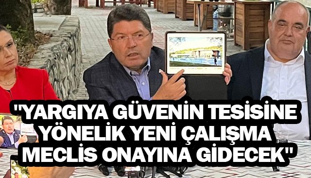 BAKAN TUNÇ BARTIN’DA KONUŞTU