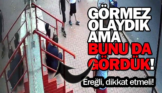 EREĞLİ´DE KORKUNÇ OLAY!