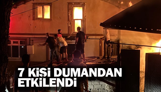 İŞ YERİ VE 4 EV     KULLANILMAZ  HALE GELDİ