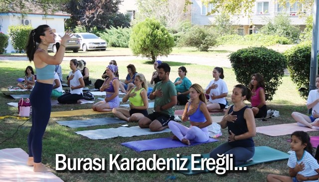 MAHALLEMDE  SPOR VE YOGA  ETKİNLİKLERİ