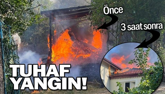 TUHAF YANGIN!