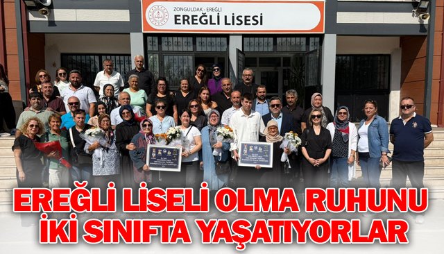 EREĞLİ LESİLİ OLMA RUHUNU İKİ SINIFTA YAŞATACAKLAR