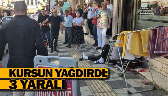 HUSUMETLİLERİNE KURŞUN YAĞDIRDI