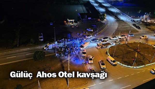 KAVŞAKTA ÇARPIŞTILAR
