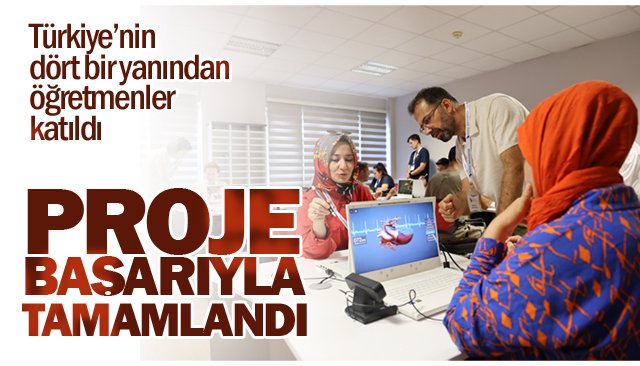 PROJE BAŞARIYLA  TAMAMLANDI