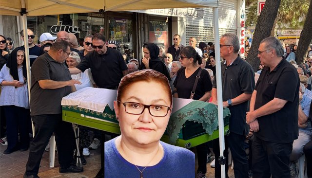 VEFAT EDEN BELEDİYE BAŞKANININ EŞİ TOPRAĞA VERİLDİ