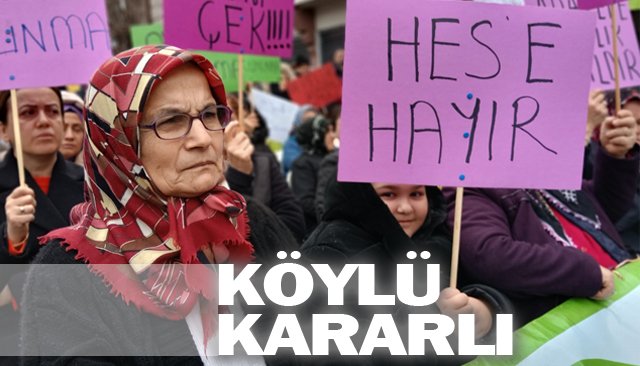 DEVREK’TE “DERELERİMİZİ  VERMİYORUZ” EYLEMİ