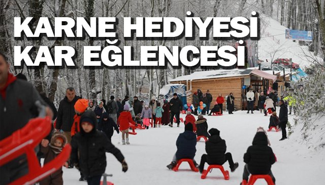 KARNE HEDİYESİ  KAR EĞLENCESİ