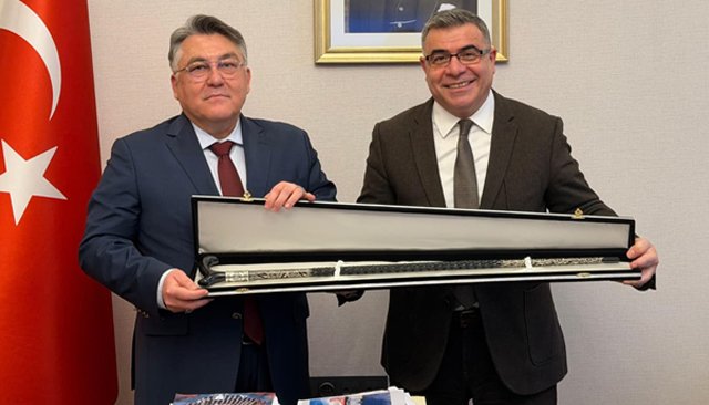 ÖZÖLÇER’DEN,  İÇİŞLERİ BAKANLIĞI’NA  ZİYARET