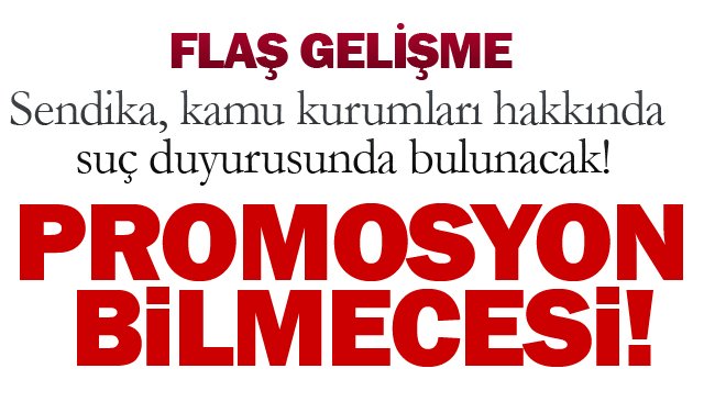 PROMOSYON BİLMECESİ!