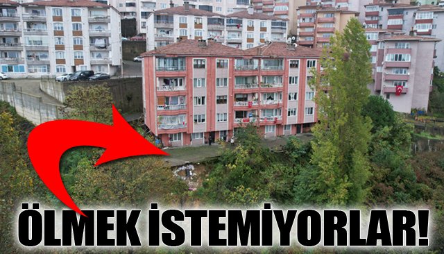 135 haneli sitede çökme endişesi