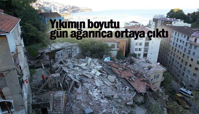 7 BİNA TAHLİYE EDİLDİ
