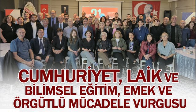 EĞİTİM-İŞ’İN 21. KURULUŞ YIL DÖNÜMÜ