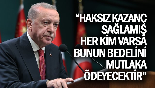 ERDOĞAN,  ‘FON MESELESİ’  HAKKINDA  KONUŞTU
