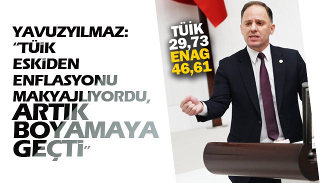 ZONGULDAK MİLLETVEKİLİNİN TÜİK TEPKİSİ