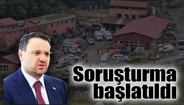 Zonguldak’ta maden ocağındaki patlamaya ilişkin soruşturma başlatıldı