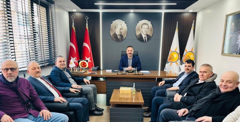 AK PARTİ ZONGULDAK İL BAŞKANLIĞI’NA ANLAMLI ZİYARET - 2