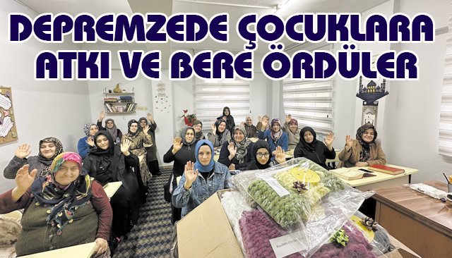 DEPREMZEDE ÇOCUKLARA ATKI VE BERE ÖRDÜLER