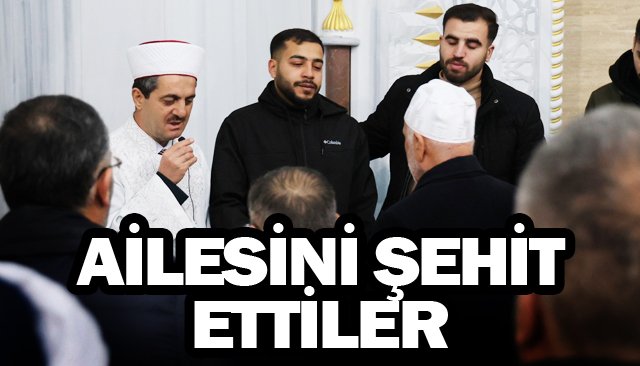 FİLİSTİNLİ ÖĞRENCİNİN  ŞEHİT EDİLEN AİLESİ İÇİN  GIYABİ NAMAZ KILINDI