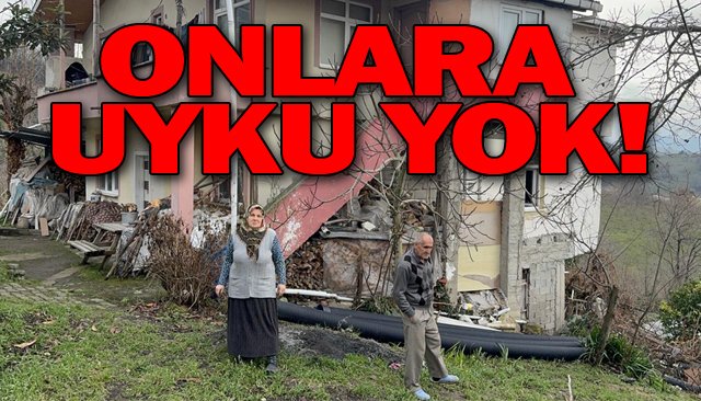 HEYELAN: BİR EVDE  ÇÖKME RİSKİ!