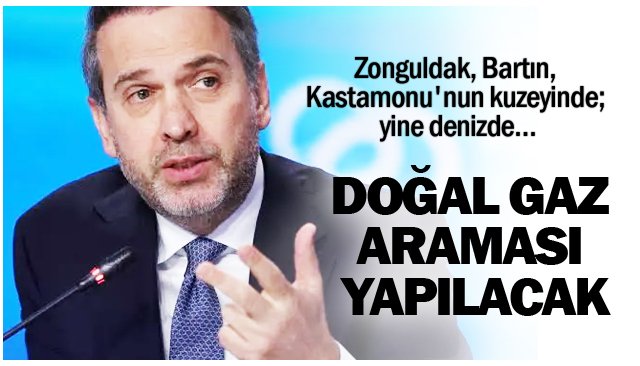 DOĞAL GAZ ARAMASI YAPILACAK