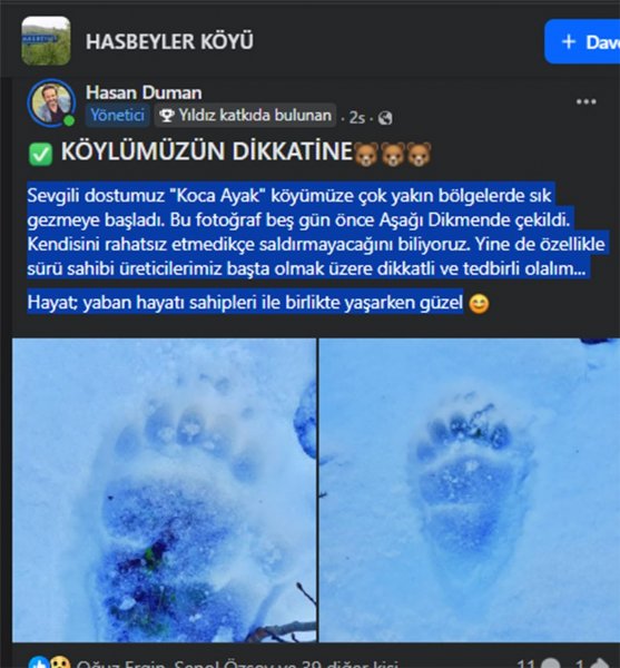EREĞLİ’DE ‘KOCA AYAK’ UYARISI! - 2