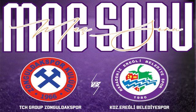 MAÇ SONUCU - ZONGULDAK DERBİSİNİN KAZANANI BELLİ OLDU