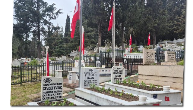 MEZARLIKLAR  BAYRAMA  HAZIRLANIYOR