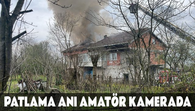 PATLAMA ANI AMATÖR KAMERADA