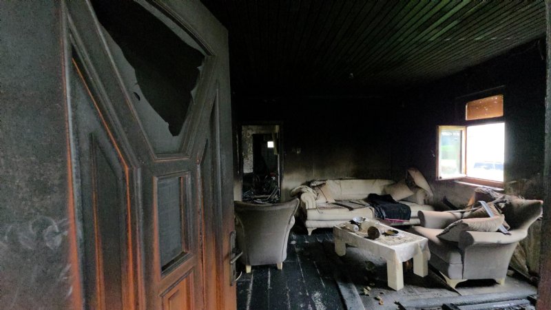 SAHURDA ÇIKAN YANGINDA  YAŞLI KADIN ÖLDÜ - 1