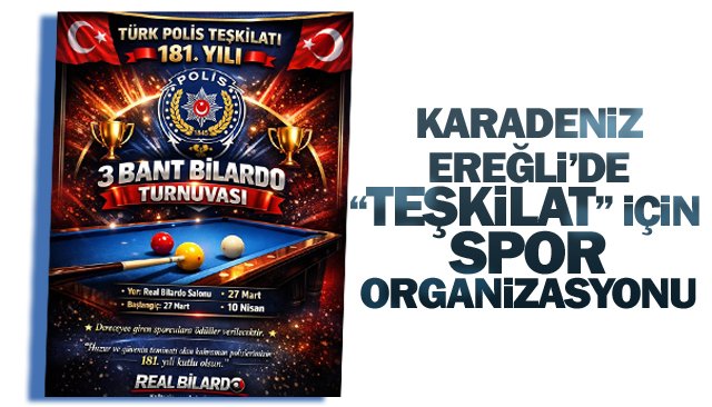 “TEŞKİLAT” İÇİN SPOR ORGANİZASYONU