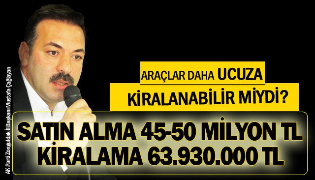 ARAÇLAR DAHA UCUZA  KİRALANABİLİR MİYDİ?