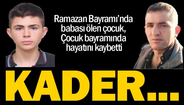 EREĞLİ´Yİ KAHREDEN ÖLÜM! BİR AY ÖNCE DE BABASI ÖLEN 15 YAŞINDA ÇOCUK KALBİNE YENİLDİ...