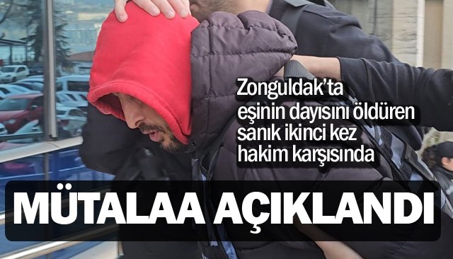 Eşinin dayısını öldüren sanık hakim karşısında