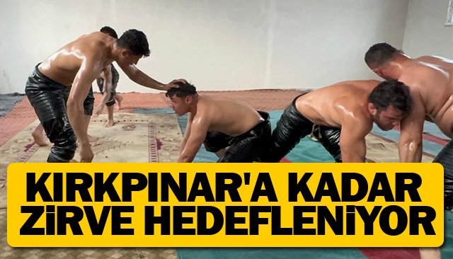 GÜREŞ TAKIMINDAN  YENİ SEZON HAZIRLIKLARI