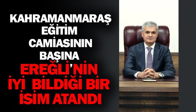 KAHRAMANMARAŞ  İL MİLLİ EĞİTİM MÜDÜRLÜĞÜNE  TURAN AKPINAR ATANDI