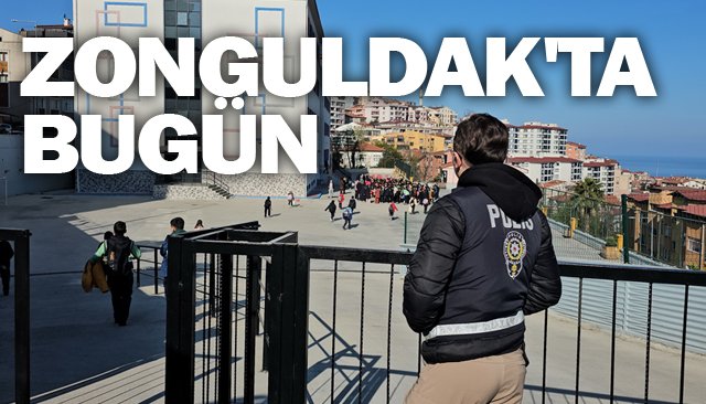 OKULLARDA  POLİS NÖBETİ BAŞLADI