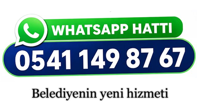 ŞİKAYETİNİZ VARSA  ARAYABİLİRSİNİZ!