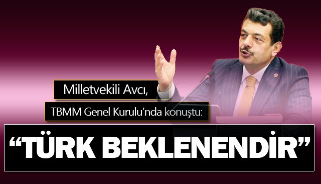 “TÜRK BEKLENENDİR”