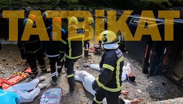 ZONGULDAK SEL VE  TAŞKIN TATBİKATI