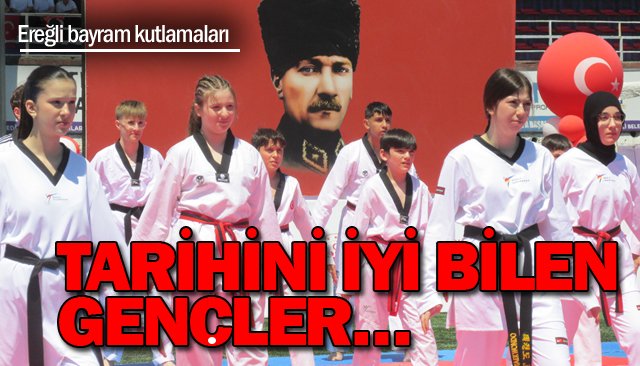KARADENİZ EREĞLİ’DE BAYRAM KUTLAMASI